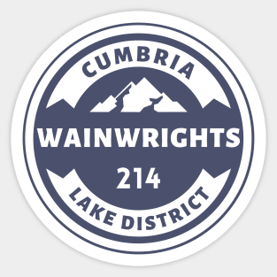 Wainwrights 214 - Lake District Cumbria Sticker